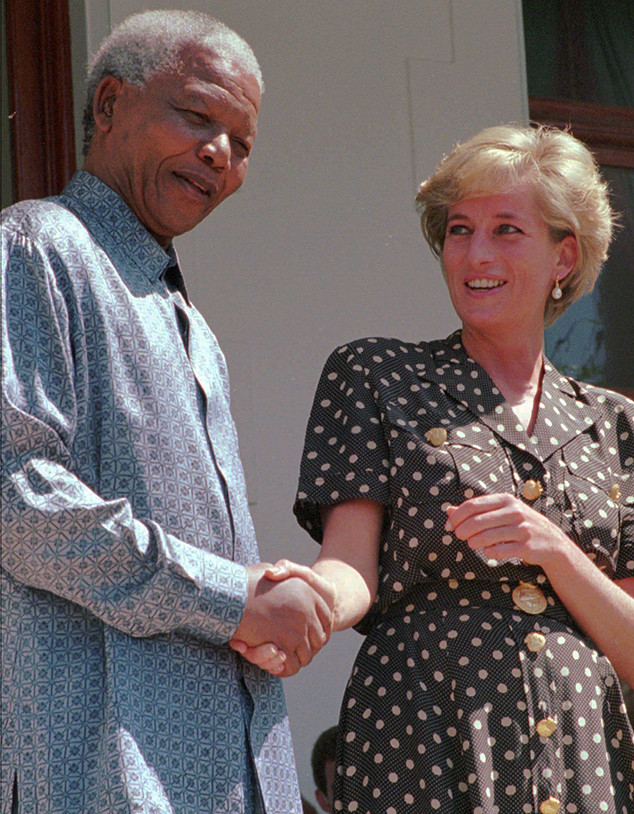 Nelson Mandela, Princess Diana